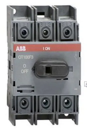 Рубильник реверсивный ABB ОТ25F3 3Р 25А