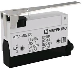 Переключатель концевой Meyertec МТВ4-MS7125 10А IP54