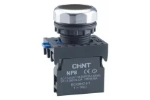 Кнопка управления CHINT NP8-10BN/2 черная 1НО IP65
