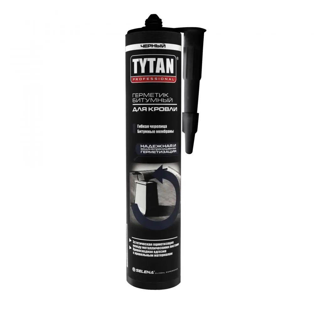Герметик битумный TYTAN Professional черный 310мл