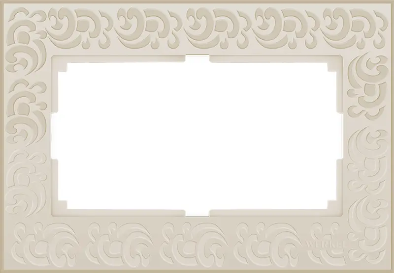 ramka-werkel-flock-wl05-frame-01-dbl-ivory